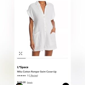 Pink L*Space Romper
